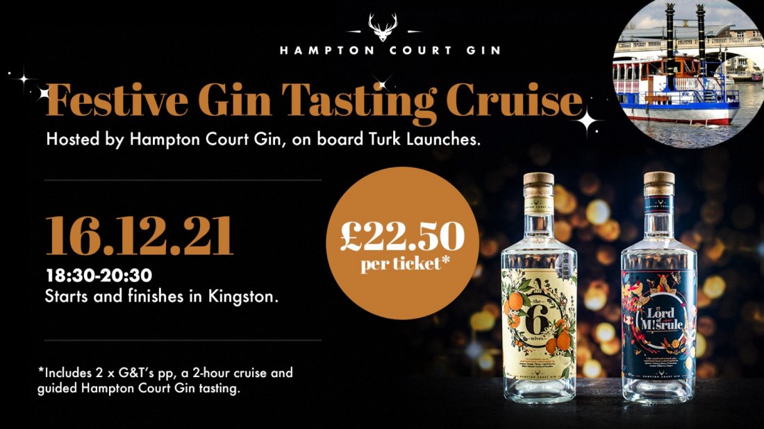 Gin Tasting River Boat Cruise Turks Pier, Kingston, Kingston upon