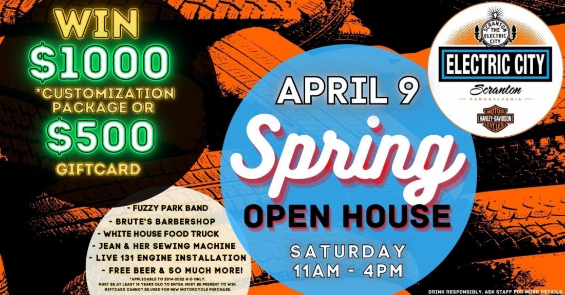 SPRING OPEN HOUSE 2022 Tickets Electric City HarleyDavidson