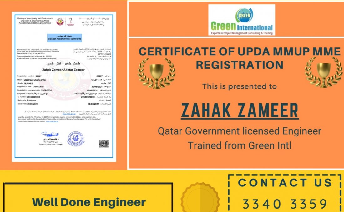 QCDD Exam Preparation for Architecture in Qatar Training Green