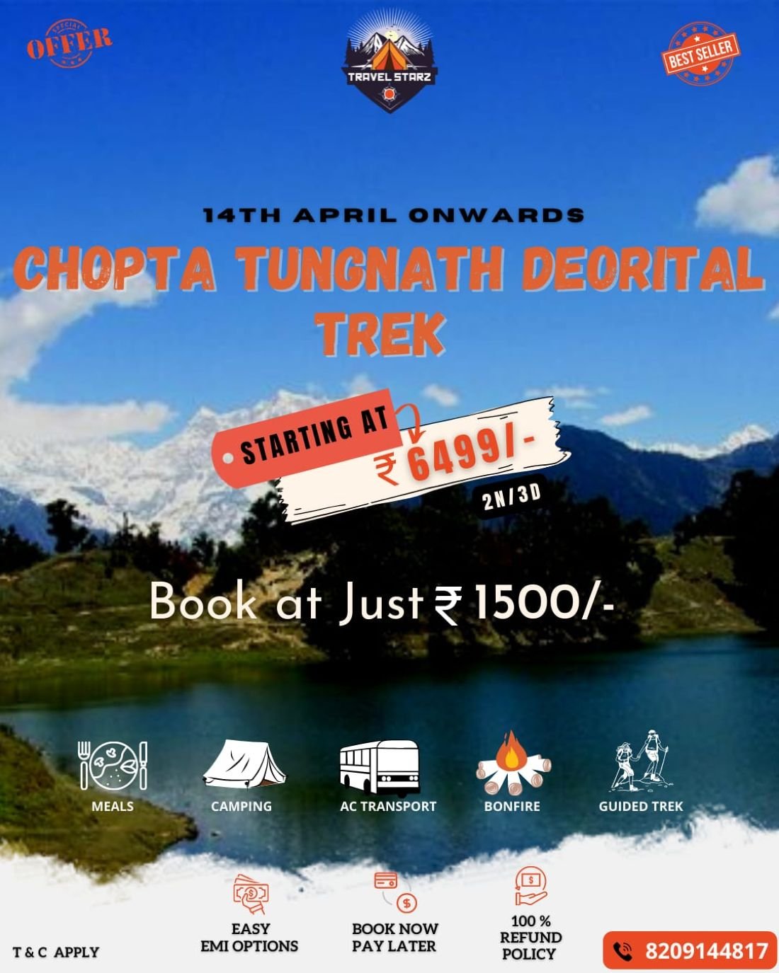 Chopta Tungnath Deorital Trip