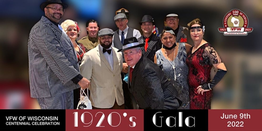 Wisconsin VFW Centennial Celebration 1920s Gala Tickets Potawatomi