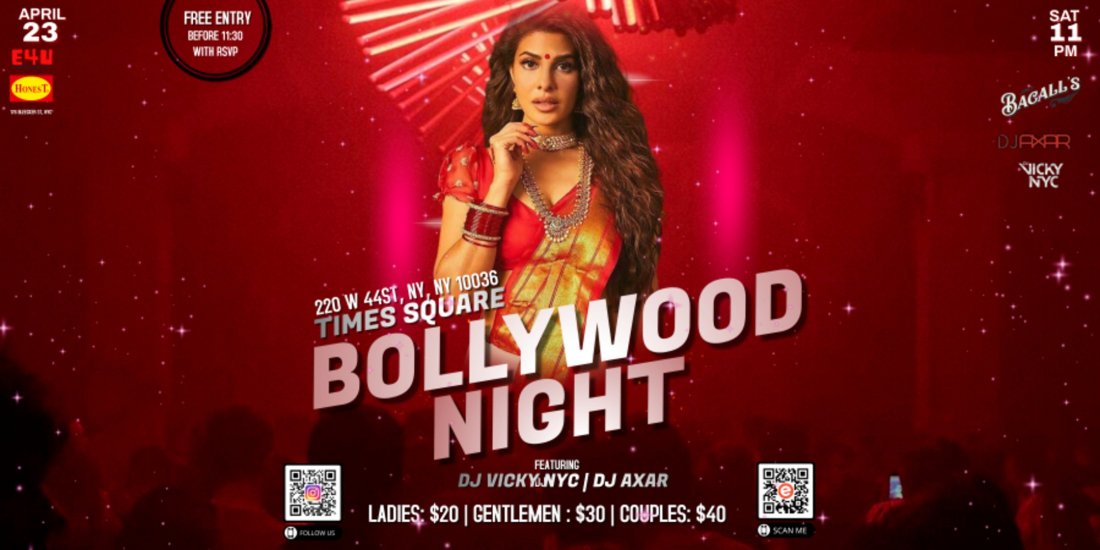 Bollywood Nights- Times Square