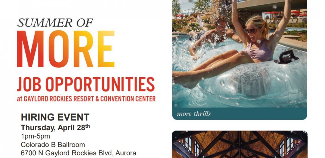 Job Fair Gaylord Rockies Resort & Convention Center Tickets Gaylord