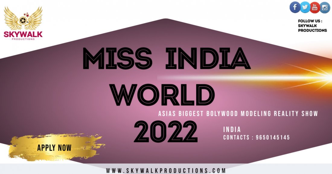 Miss India 2022 Beauty Pageant - Registration Online