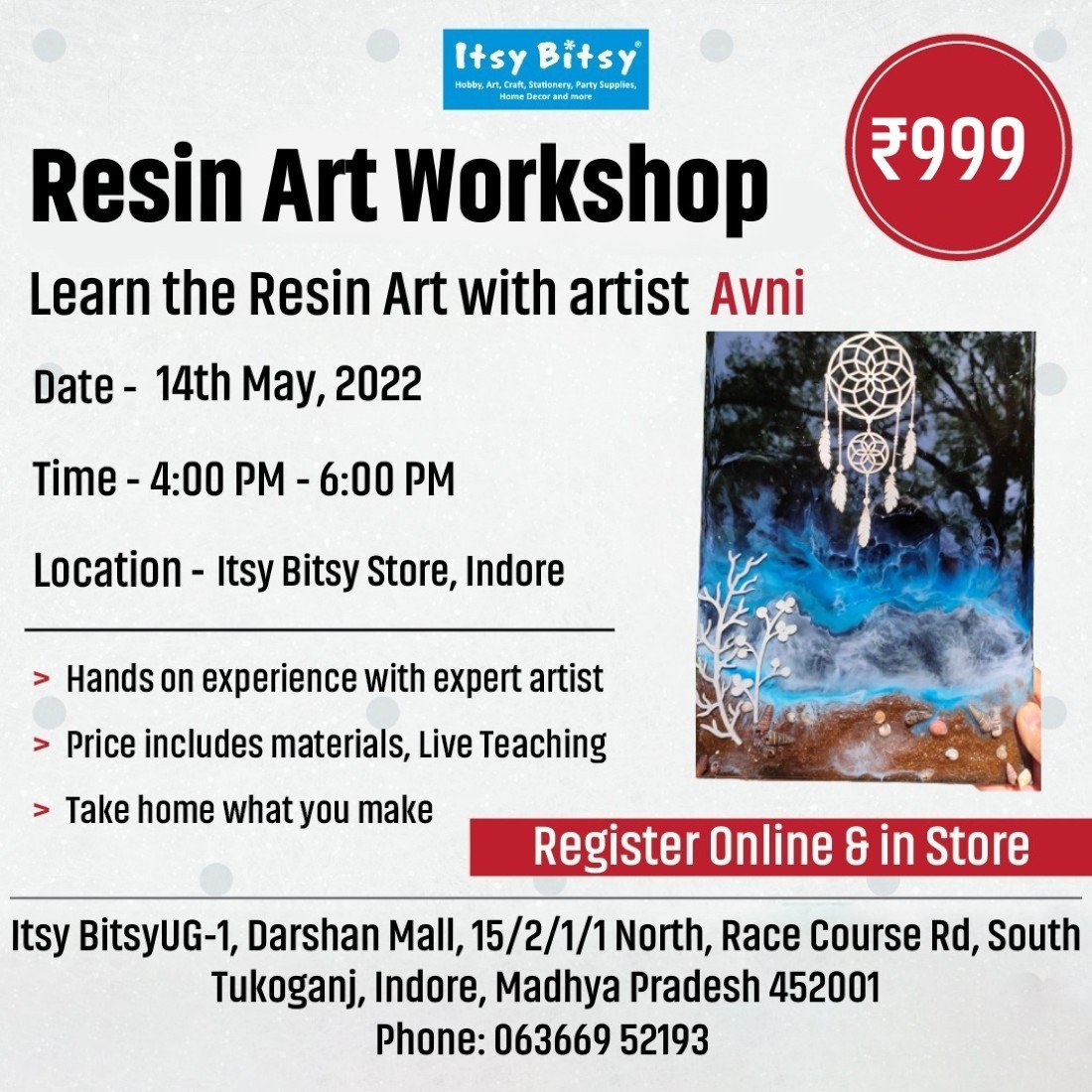 Resin Art Workshop