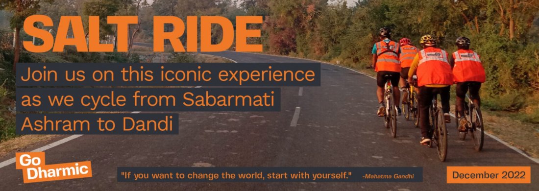 Salt Ride 2022 Tickets at Sabarmati Ashram, Ahmedabad - Dandi Beach ...