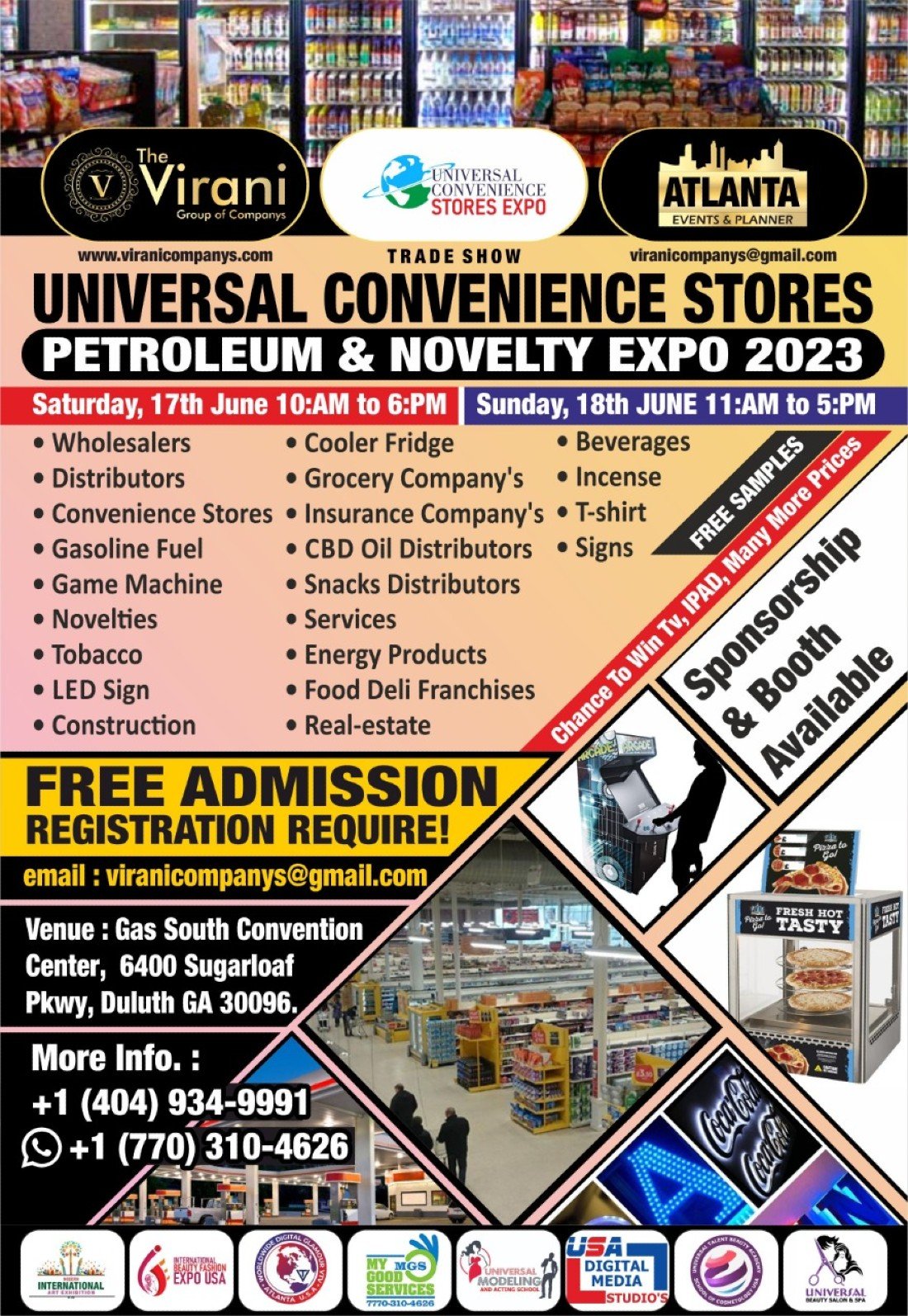 Convenience Stores Petroleum & Novelty expo 2023 Gas South Convention