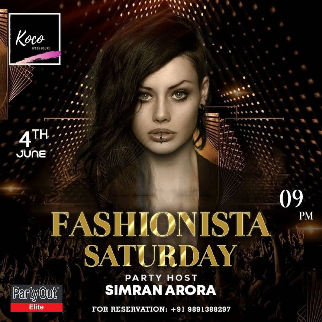 FASHIONISTA SATURDAY BY PARTY OUT ELITE Tickets Koco After Hours, New