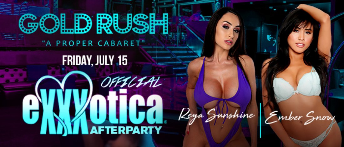 Exxxotica After Party ft. Reya Sunshine &amp; Ember Snow | Gold Rush Cabaret, Miami Shores, FL