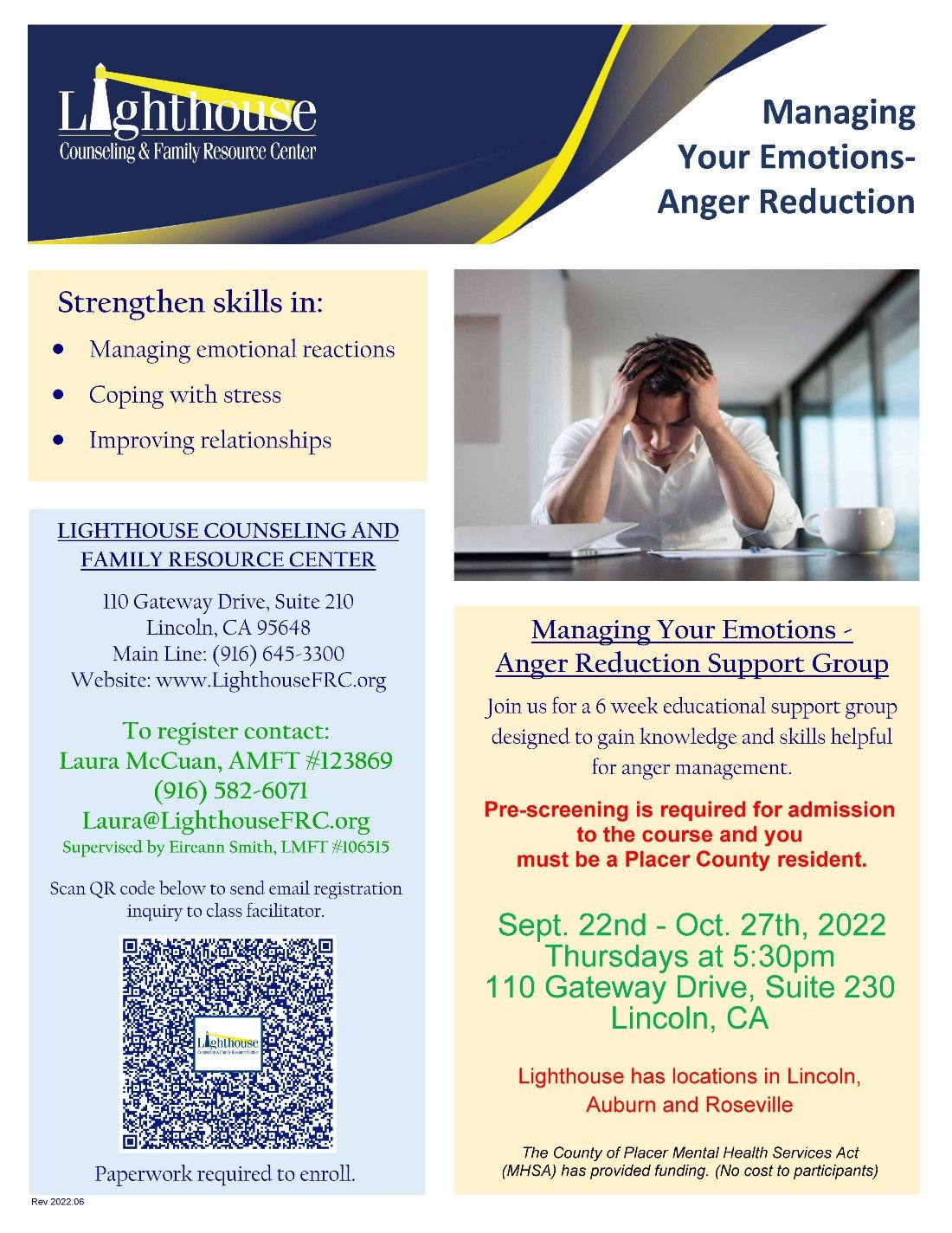 Managing your emotions anger reduction tickets lighthouse counseling