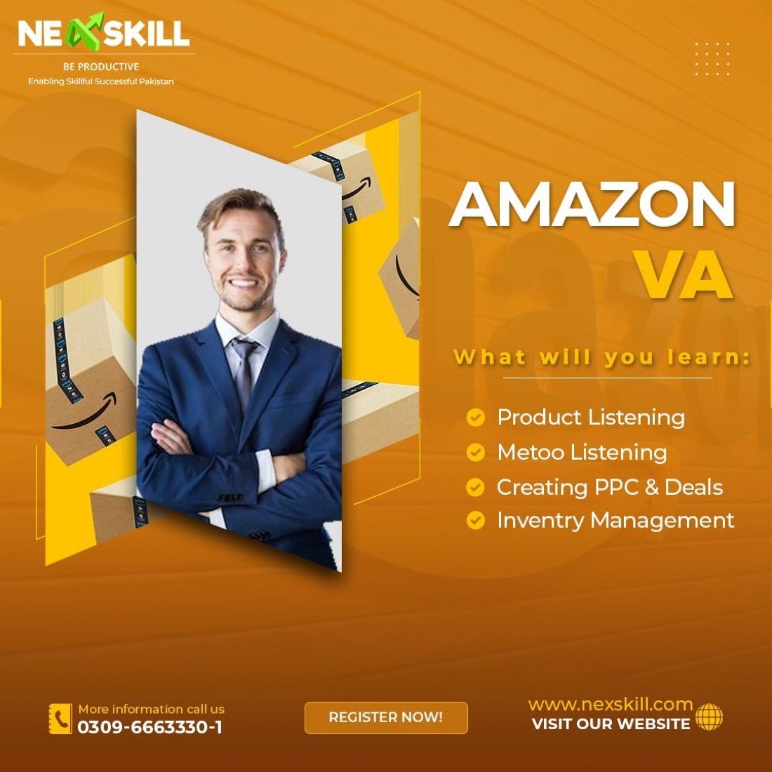 Amazon All in One Course Tickets NeXskill, Lahore, PB August 6, 2022
