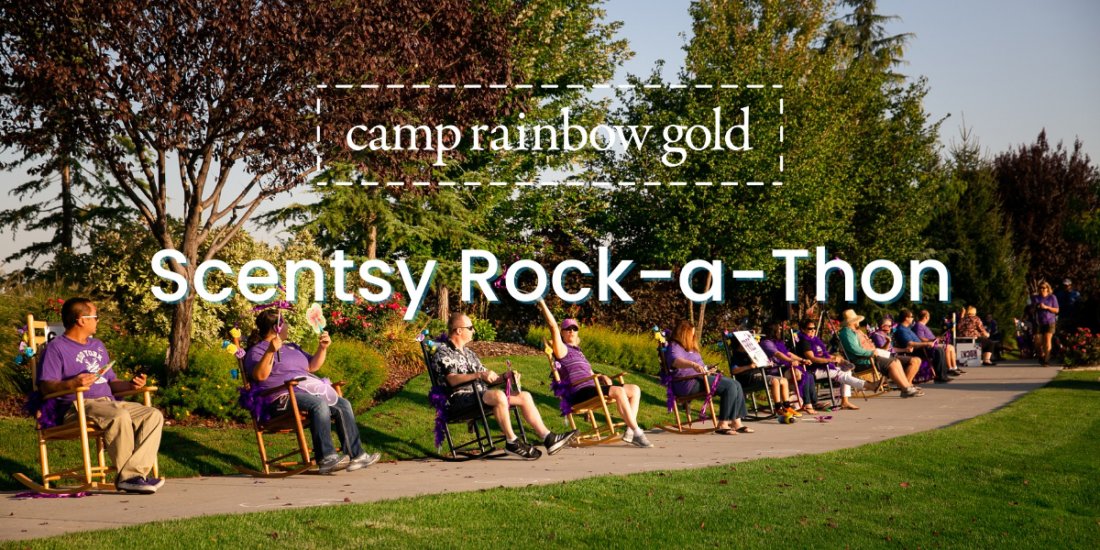 Camp Rainbow Gold at the Scentsy Rock-a-Thon