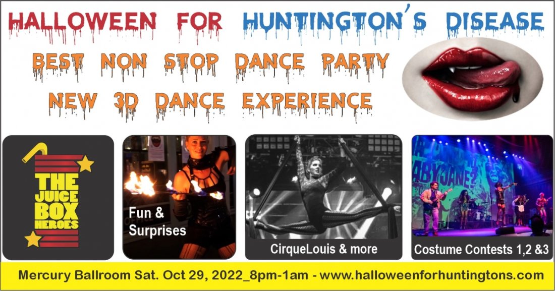 Halloween for Huntingtons Disease Tickets mercury ballroom
