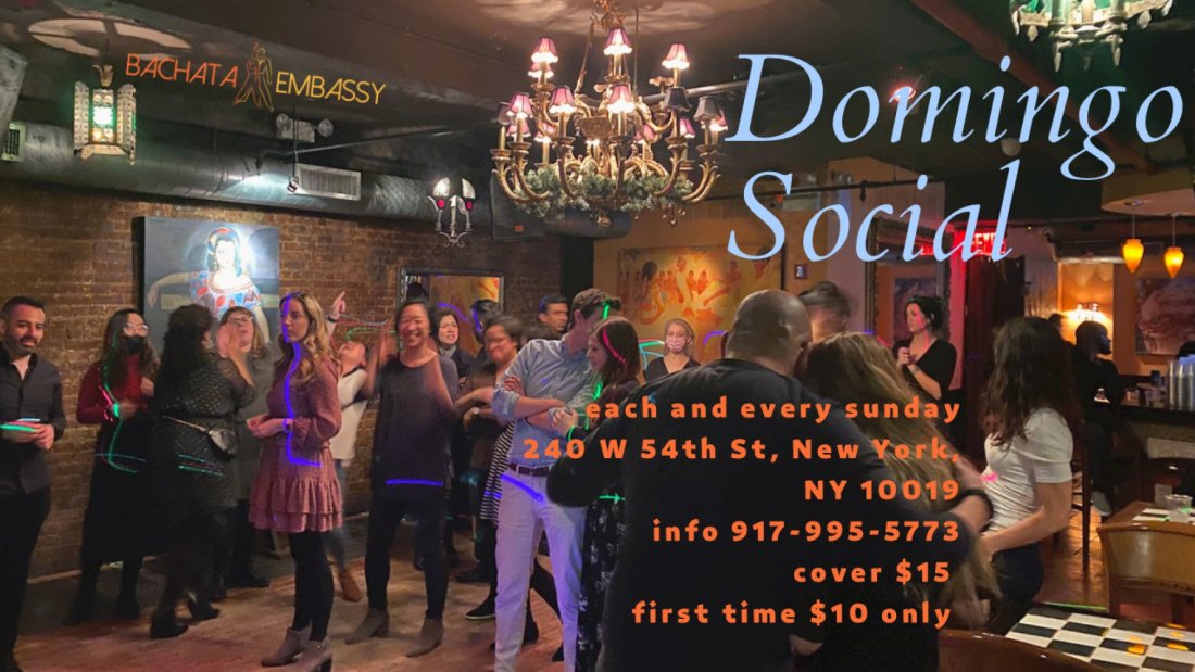 Salsa, Bachata, Kizomba \/ Domingo Social