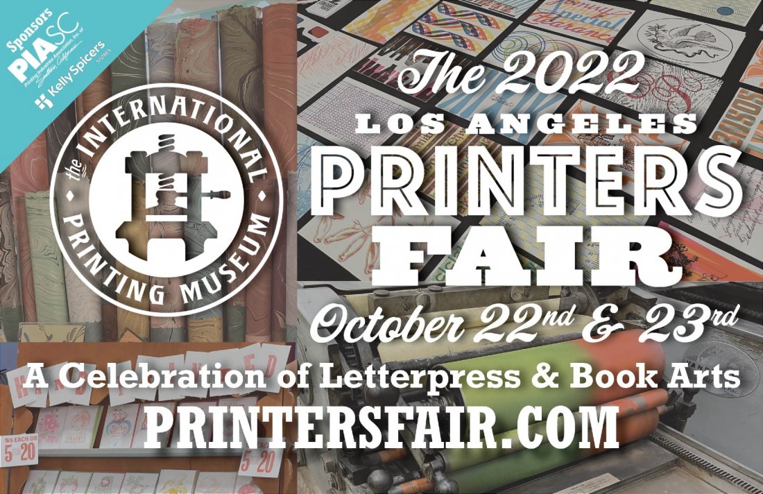 The 2022 Los Angeles Printers Fair Tickets The International Printing