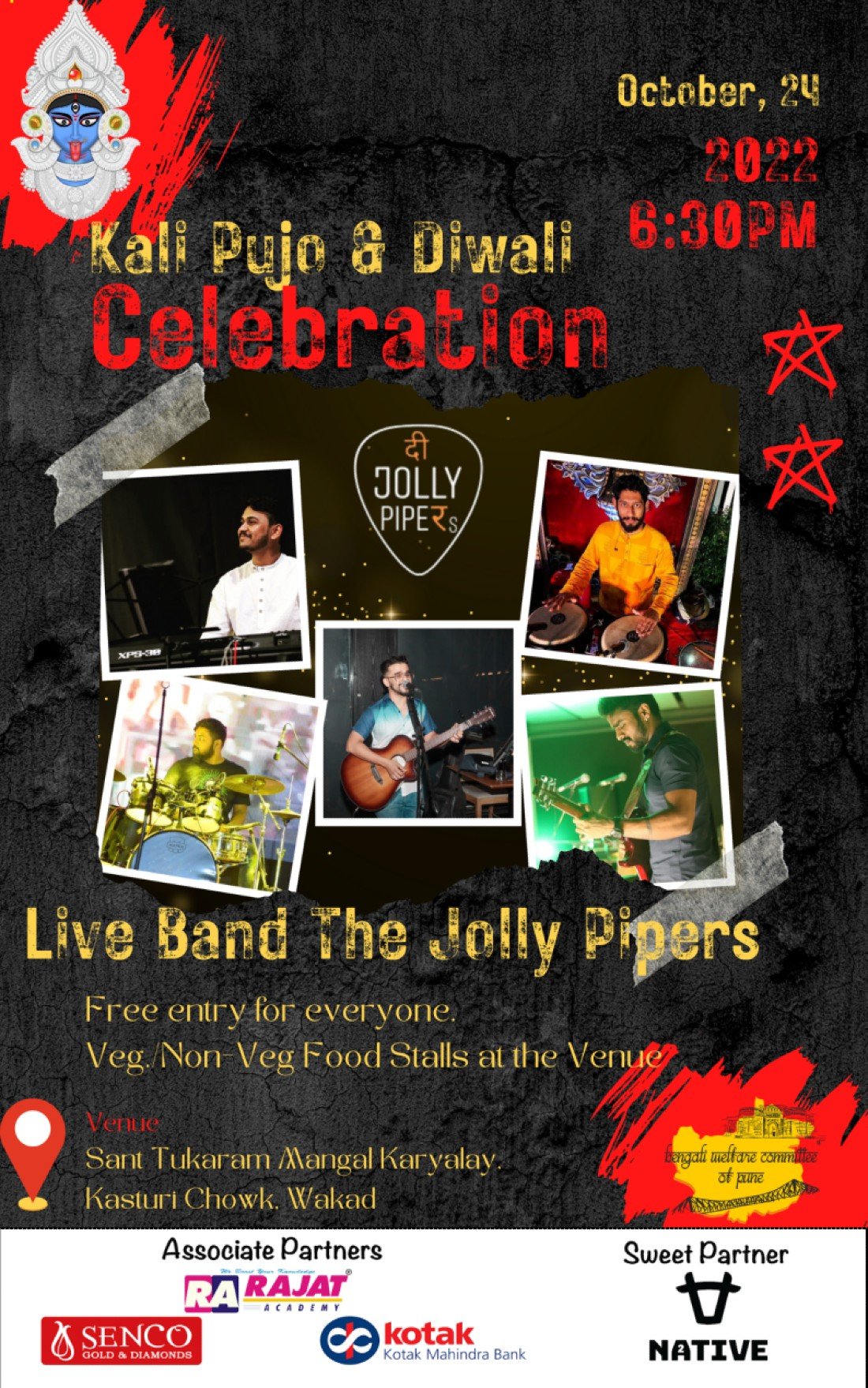 diwali-kali-pujo-celebrations-tickets-sant-tukaram-mangal-karyalay