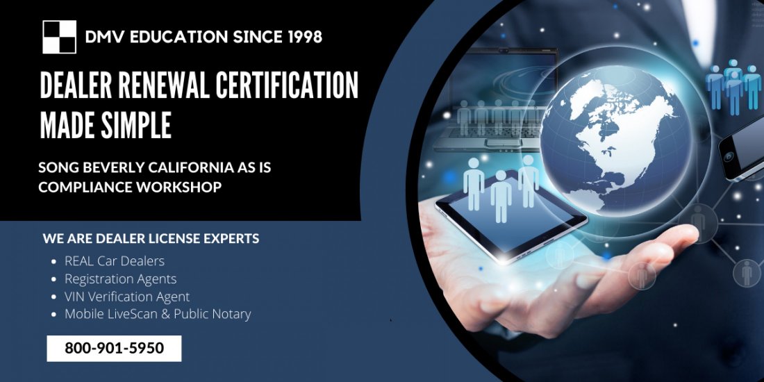 Orange County Car Dealer License School Tickets Orange County Car