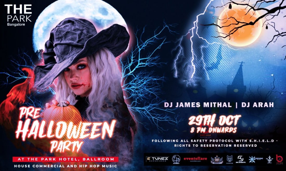 Prehalloween Party Saturday 29th Oct The Park Hotel Ballroom