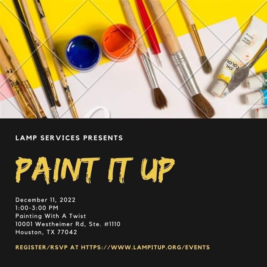 Paint It Up Painting with a Twist, Houston, TX December 11, 2022