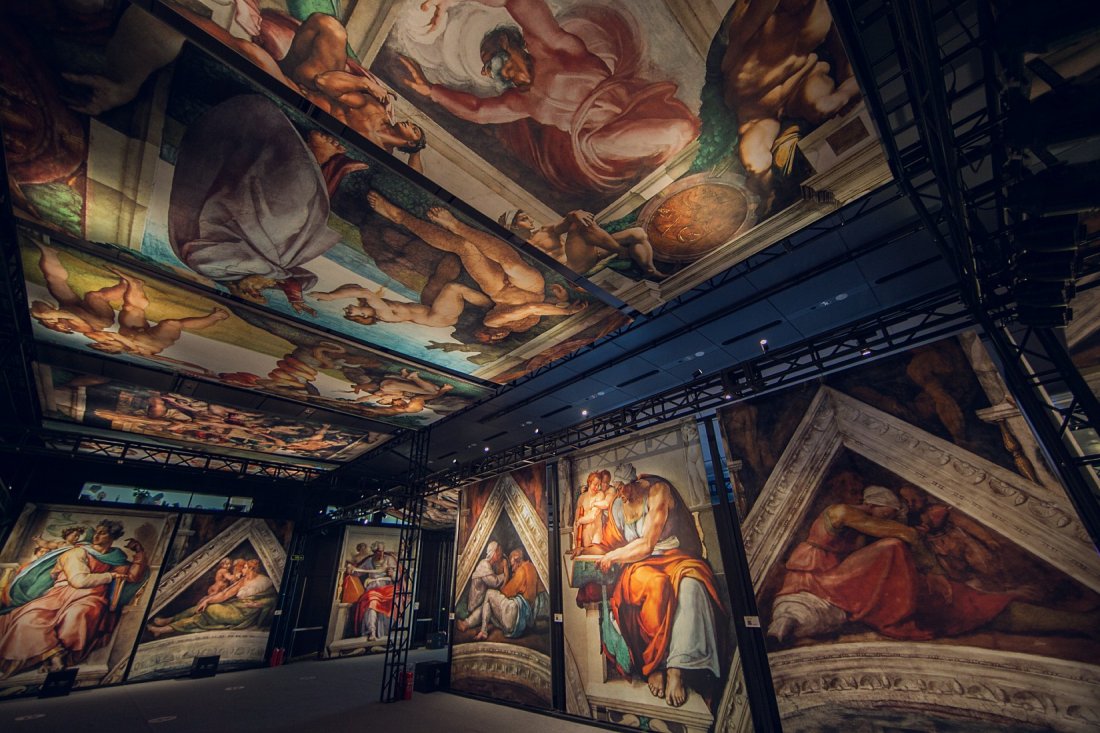 Michelangelo\u2019s Sistine Chapel: The Exhibition 