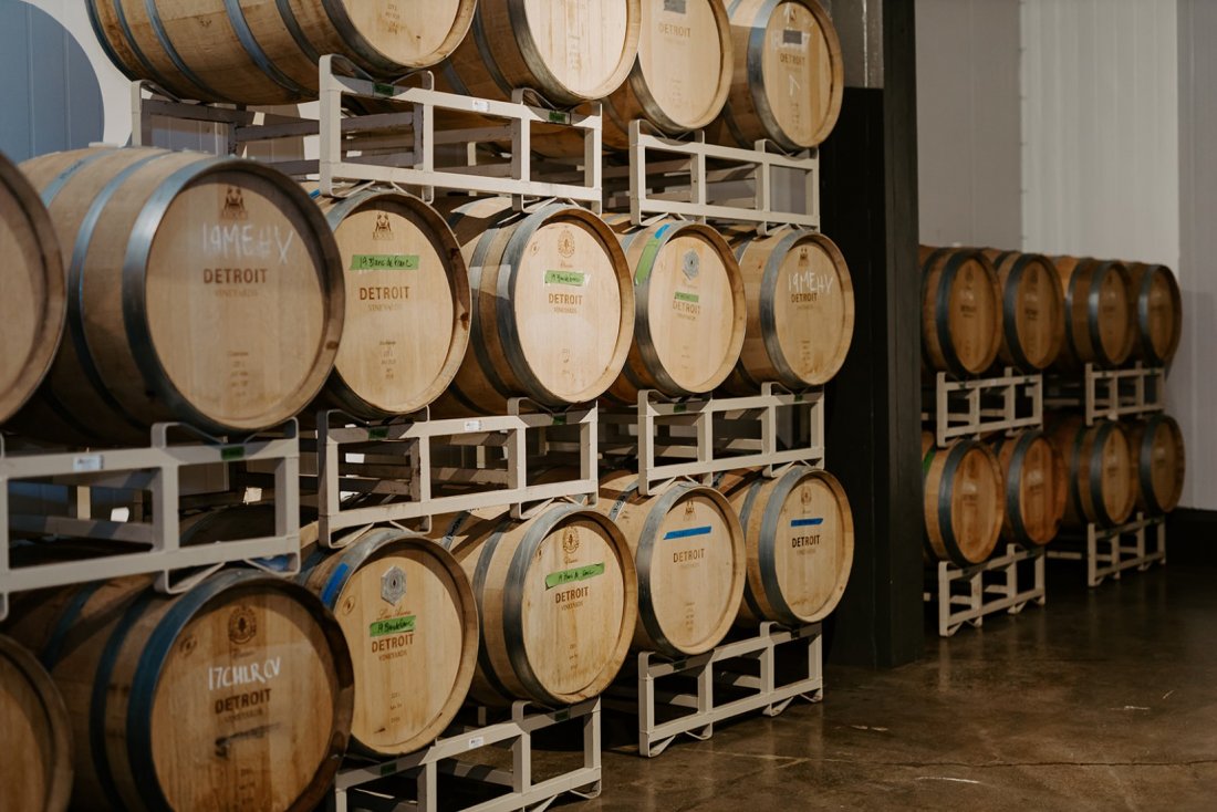 Detroit Vineyards Winery Tour and Tasting Detroit Viineyards April