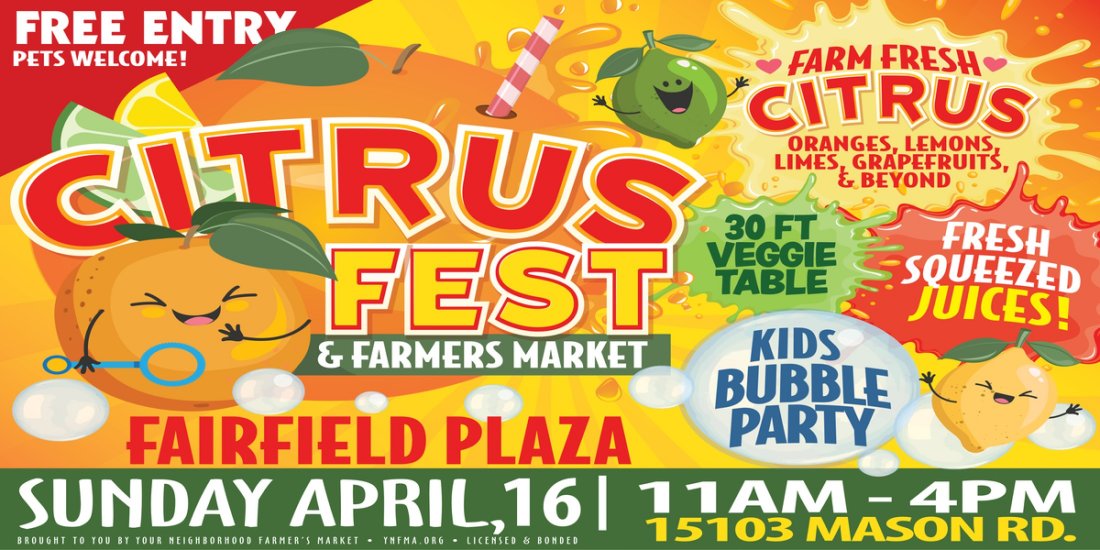 Citrus Fest & Farmers Market- Fairfield Plaza