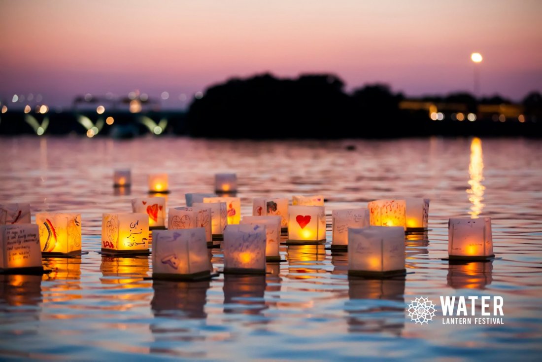Chicago, IL Water Lantern Festival Lincoln Park South Lagoon, Chicago, IL July 15, 2023