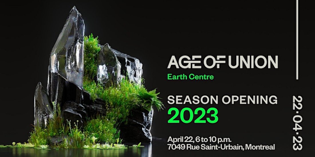 Age of Union Spring\/Summer 2023 Earth Centre Exhibition
