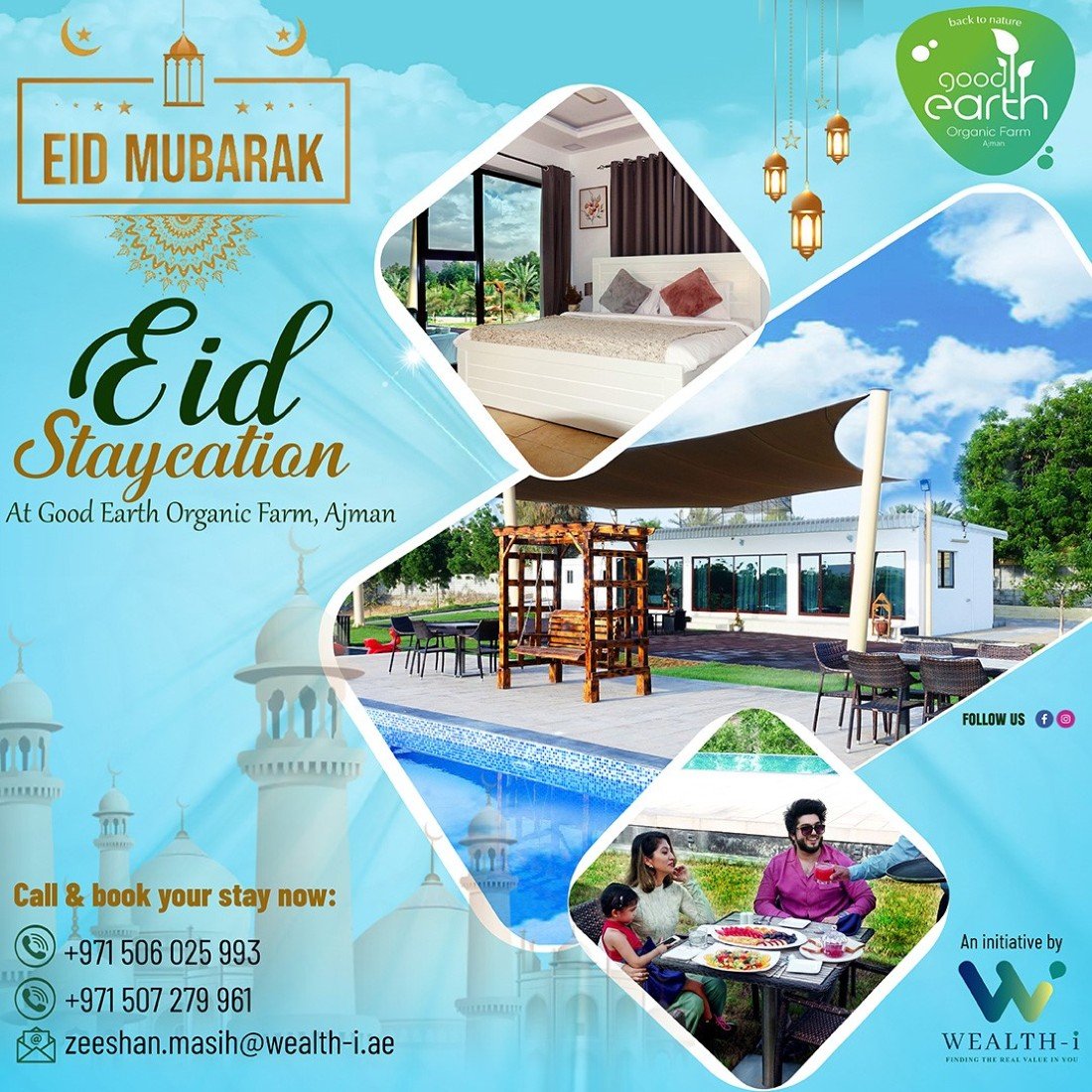 EID AL ADHA Holidays June 27th to 1st July 2023 | Good Earth Organic