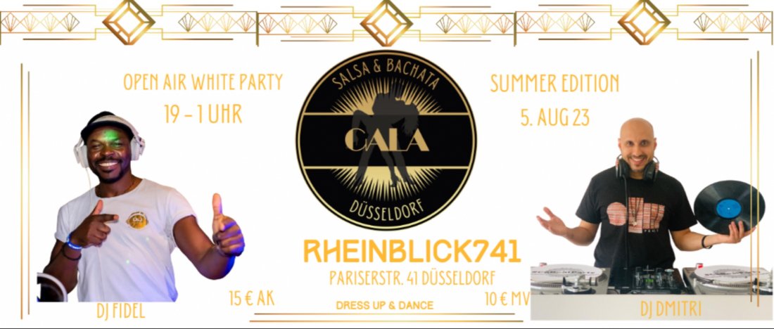 Salsa & Bachata Gala Open Air white Party