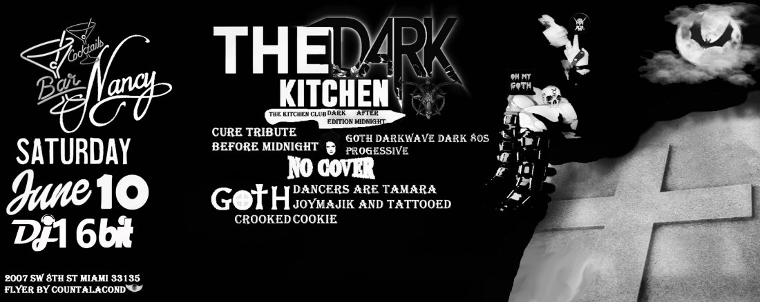 Kitchen Dark Edition After Midnight Spinning Grove & Biscayne