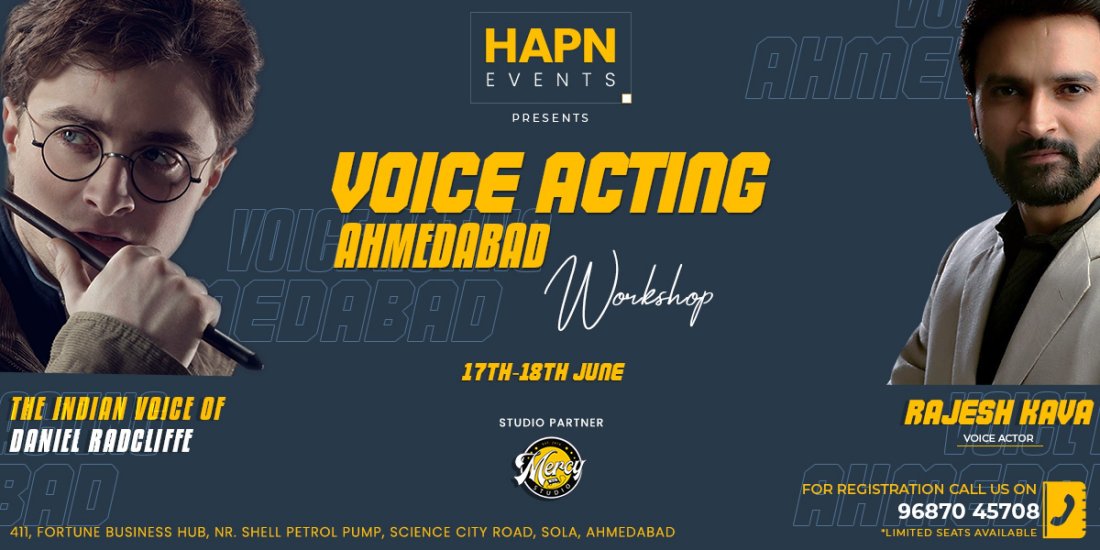 Voice Acting Workshop with Rajesh Kava | Fortune Business Hub ...