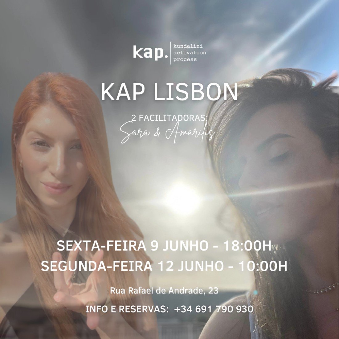 KAP 'Kundalini Activation Process' com Sara Gomar & Amarilis Neves