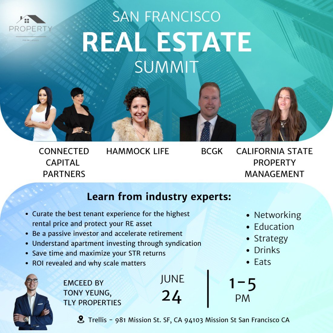 San Francisco Real Estate Summit Tickets Trellis Coworking & Events