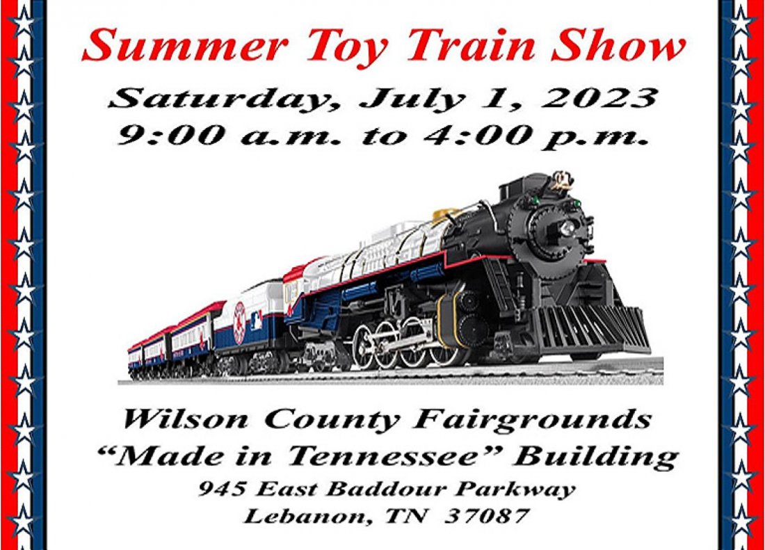 Toy Train Show The Wilson Co. Expo Center in Lebanon TN Farm Bureau