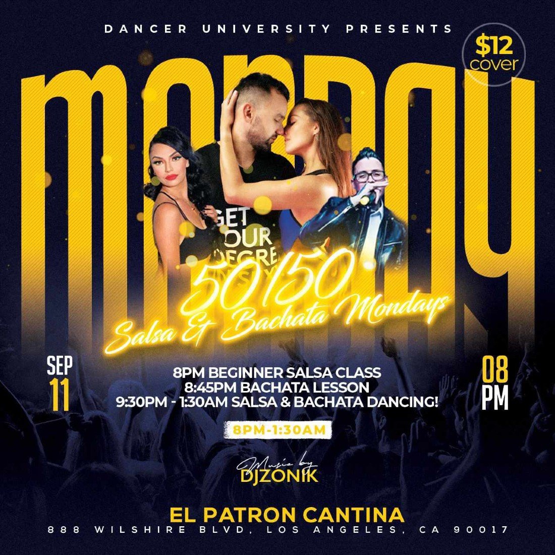 Salsa and Bachata at El Patron Cantina Tickets El Patron Cantina, Los
