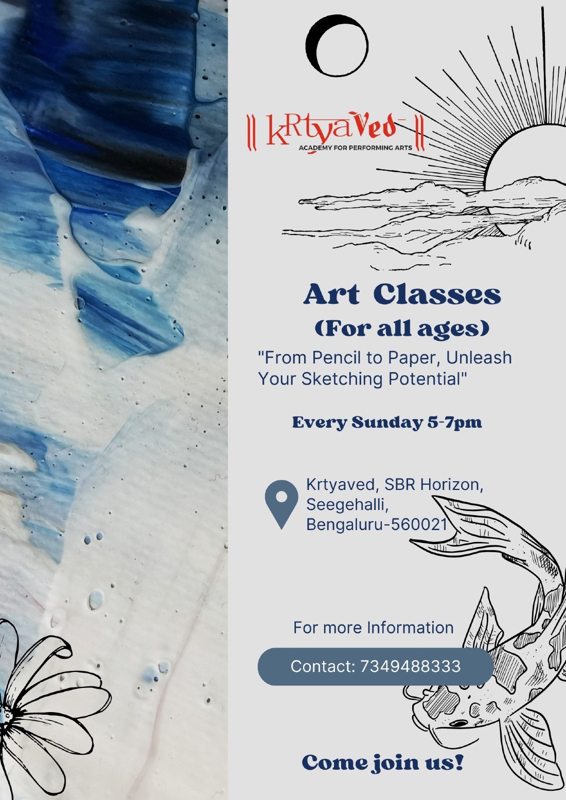 Art classes for all ages