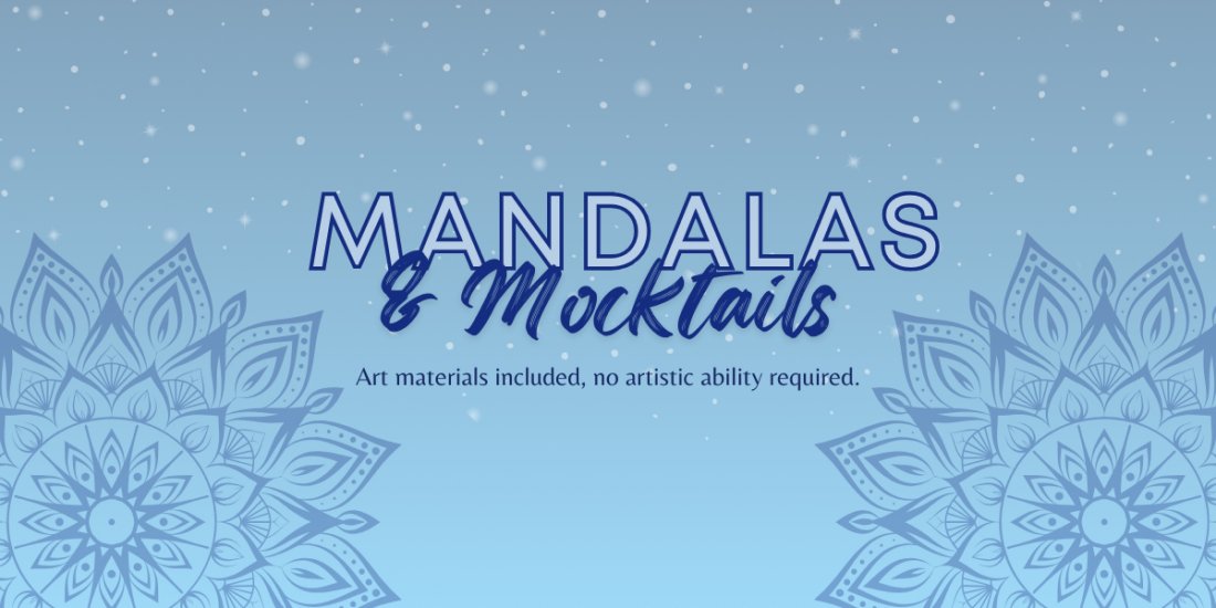 Mandalas and Mocktails Edmonton Tickets The Woodrack Café, Edmonton