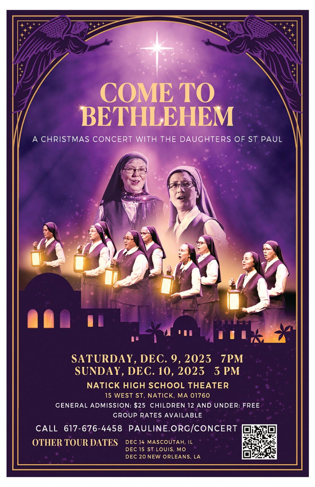 Come to Bethlehem A Christmas Concert With The Daughters of St Paul