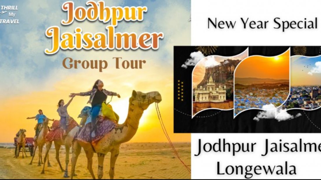 TMT Backpackers New Year Party Group Tour: Jodhpur, Jaisalmer, Longewala From Chandigarh 2025 - 26