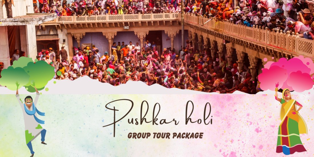 TMT Pushkar Holi Party Trip From Bangalore 2026 - Top Pushkar Holi Party and Pool Party Trip Package