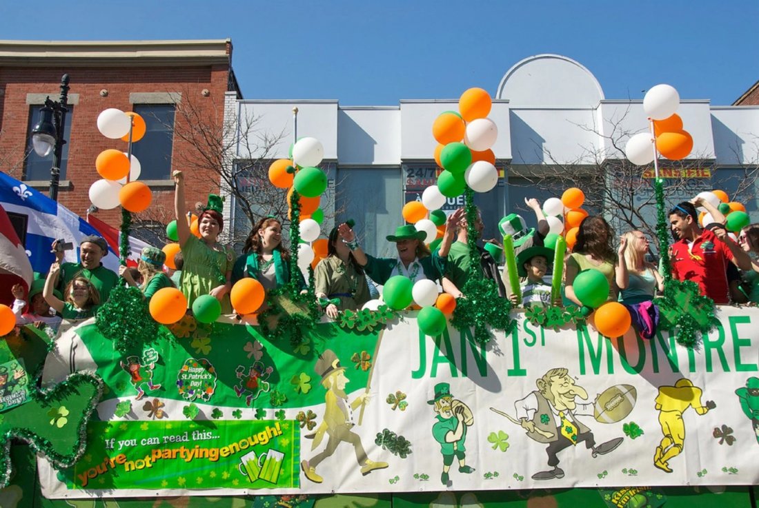 Montreal St. Patrick's Day Parade 2024