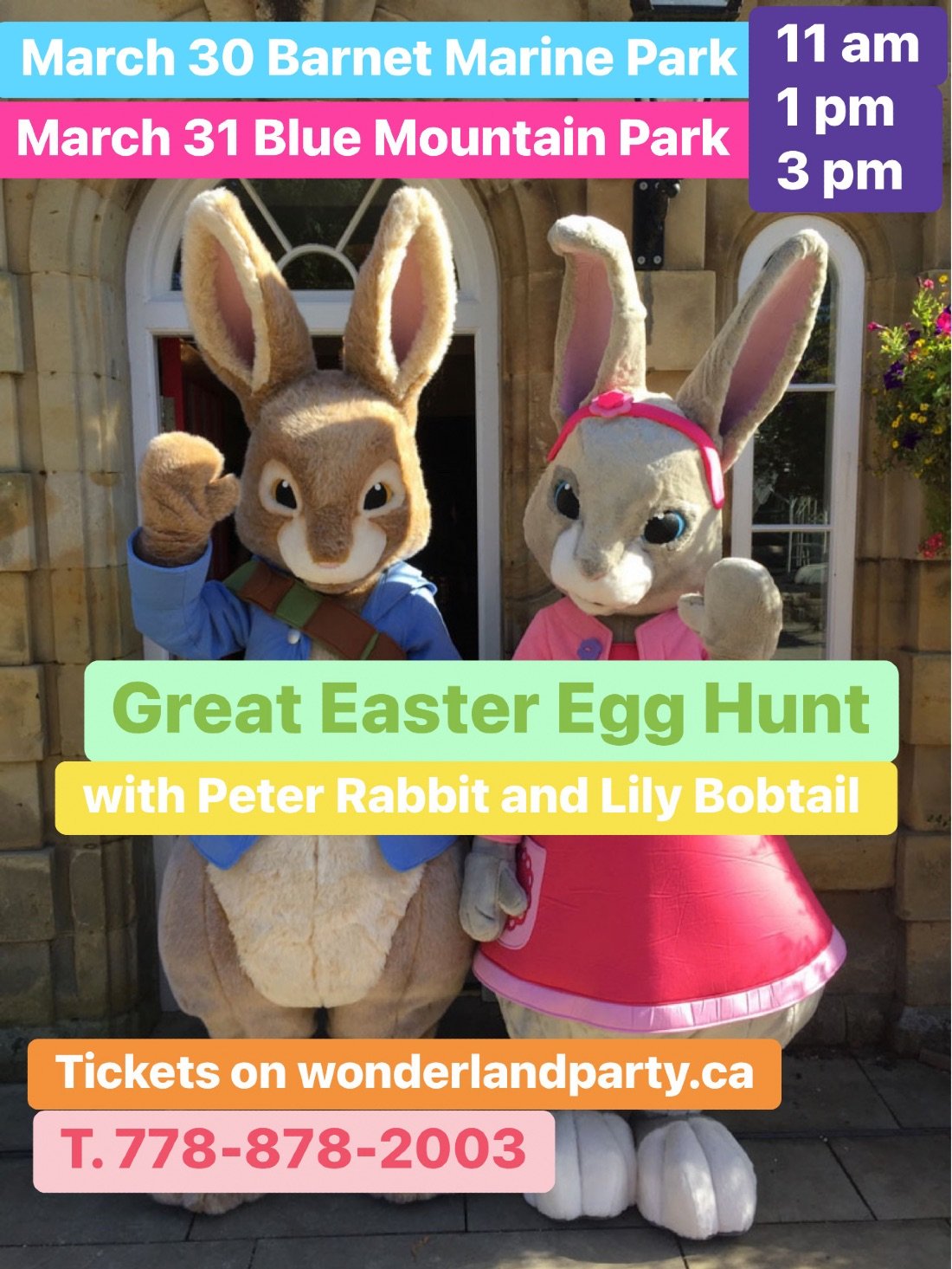 Great Egg Hunt with Peter Rabbit and Bobtail Rabbit Tickets | Barnet ...