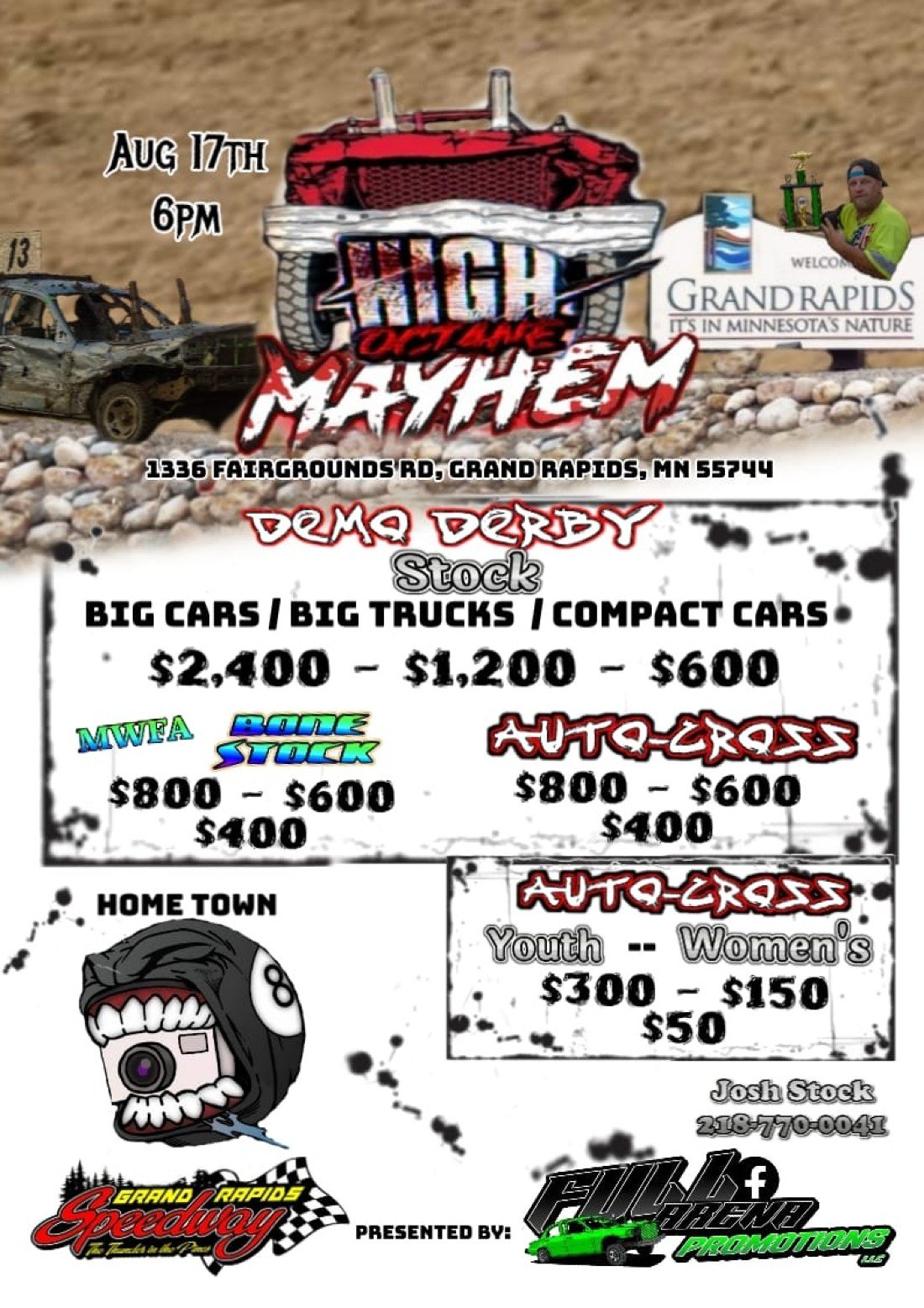 High Octane Mayhem Demolition Derby