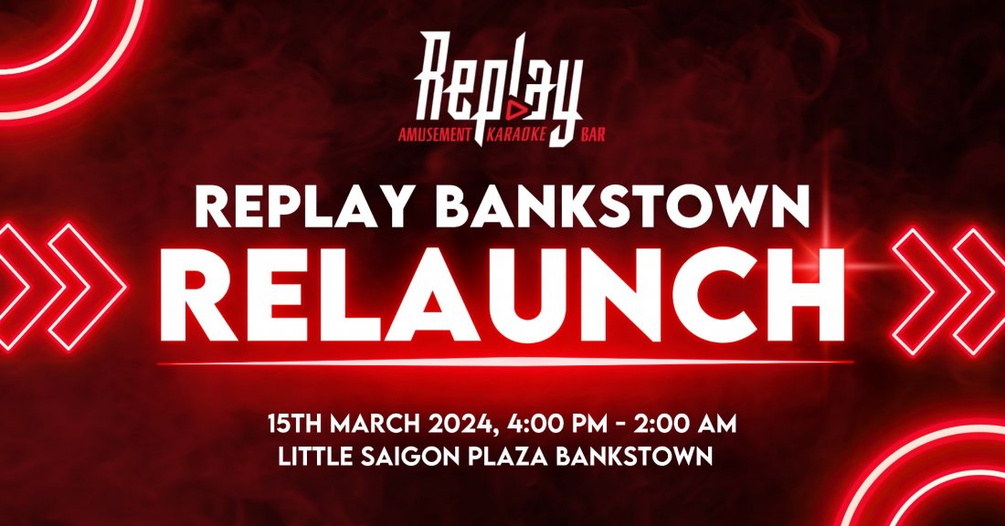 Replay Bankstown Relaunch Event: Fun for the Whole Family!