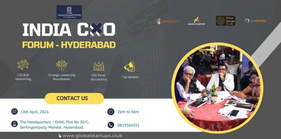 India CXO Forum - Hyderabad