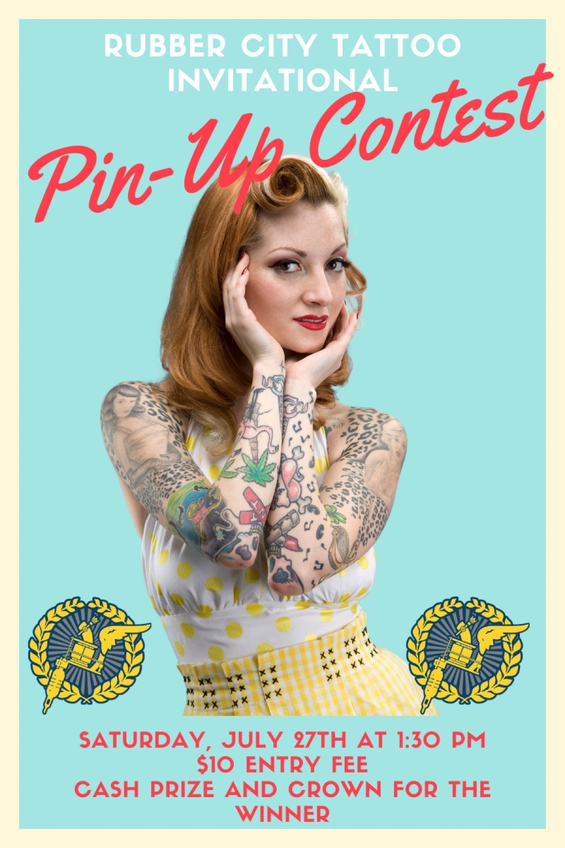 2024 Rubber City Tattoo Invitational PinUp Contest John S. Knight