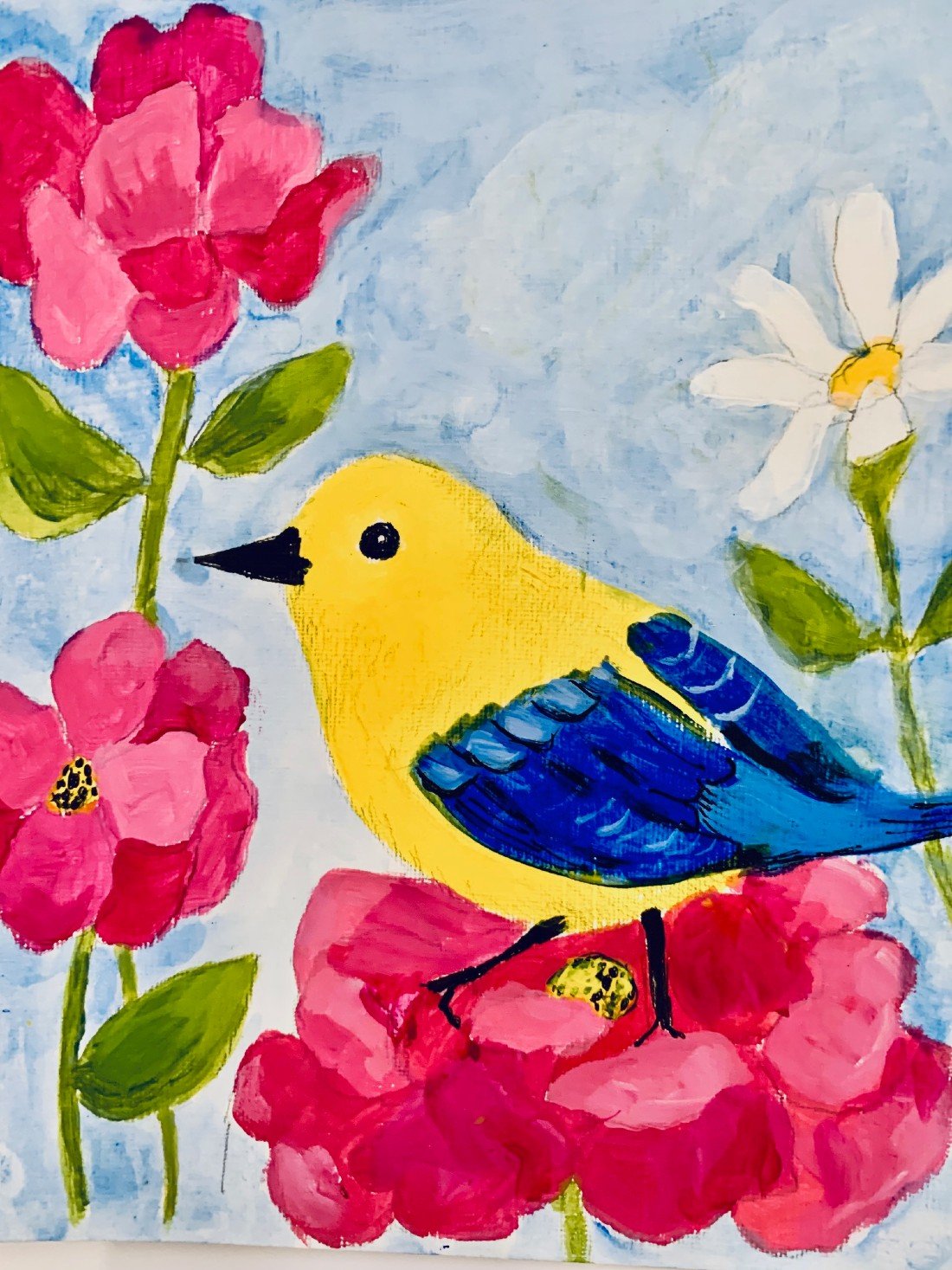 BIRDS & BLOOMS PAINTING CLASS Tickets UNIVERSITY ART, Sacramento, CA