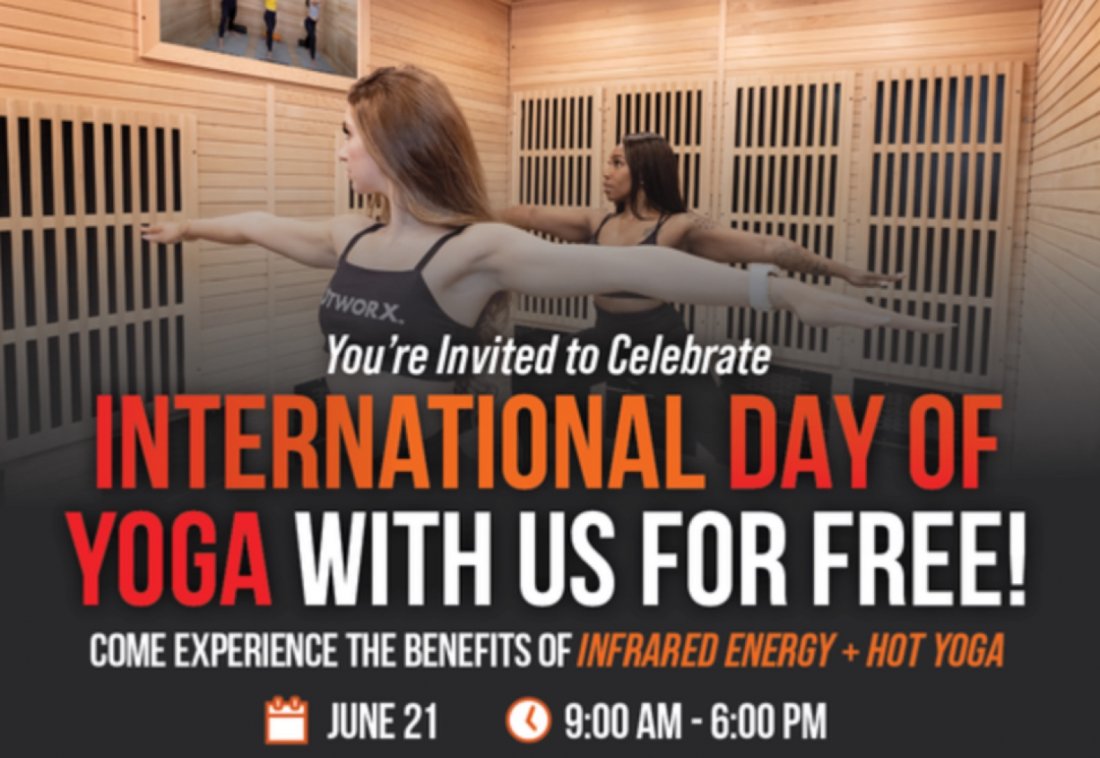 International Day of Yoga at HOTWORX Tickets HOTWORX Northwest