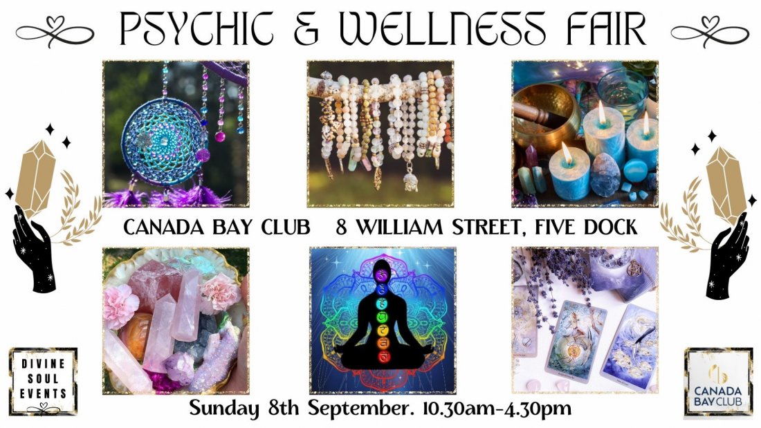 Five Dock DSE Psychic & Wellness Fair Tickets at Canada Bay Club ...